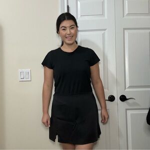 Abercrombie Satin Mini Skort